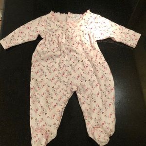 Kissy Kissy footed onesie.